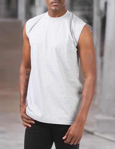 Pro Club Men's Heavyweight Sleeveless Muscle T-Shirt