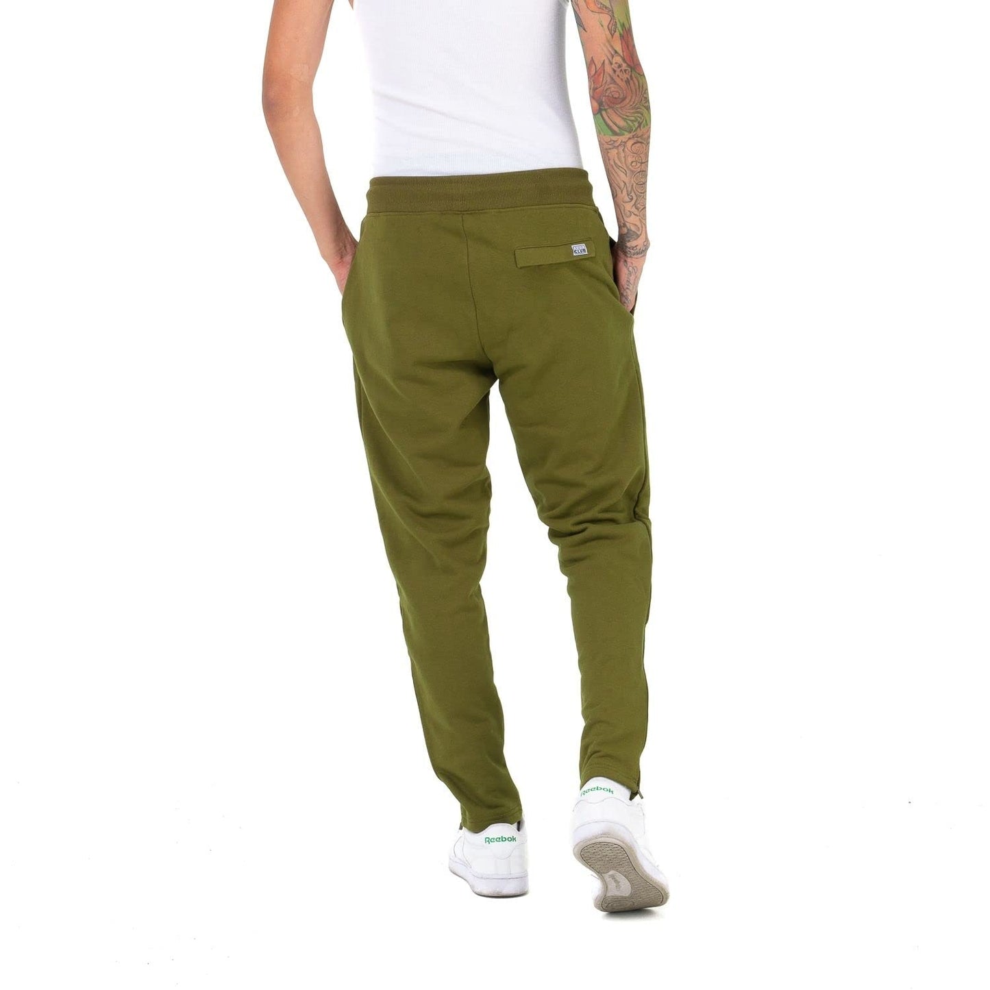Pro Club Men's Heavyweight French Terry Training Sweatpants, Khaki, Small