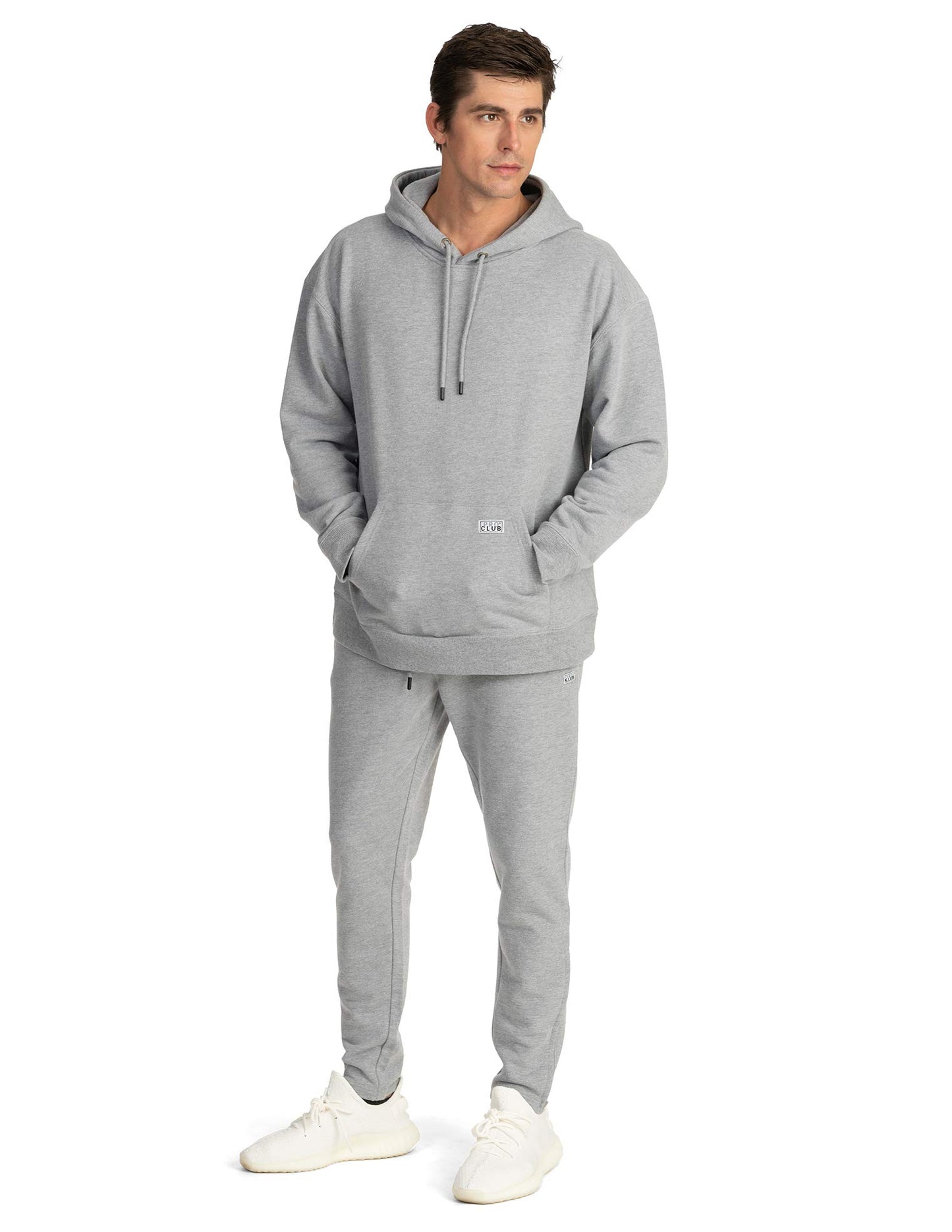 Pro Club Men's Heavyweight French Terry Training Sweatpants, Khaki, Small