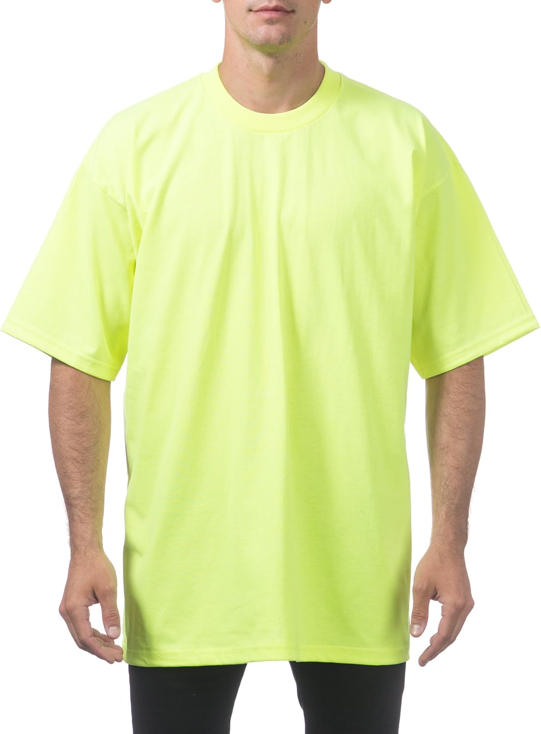 Pro Club Men's Heavyweight Cotton Short Sleeve Crew Neck T-Shirt