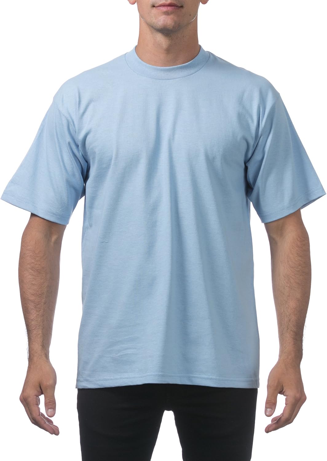 Pro Club Men's Heavyweight Cotton Short Sleeve Crew Neck T-Shirt