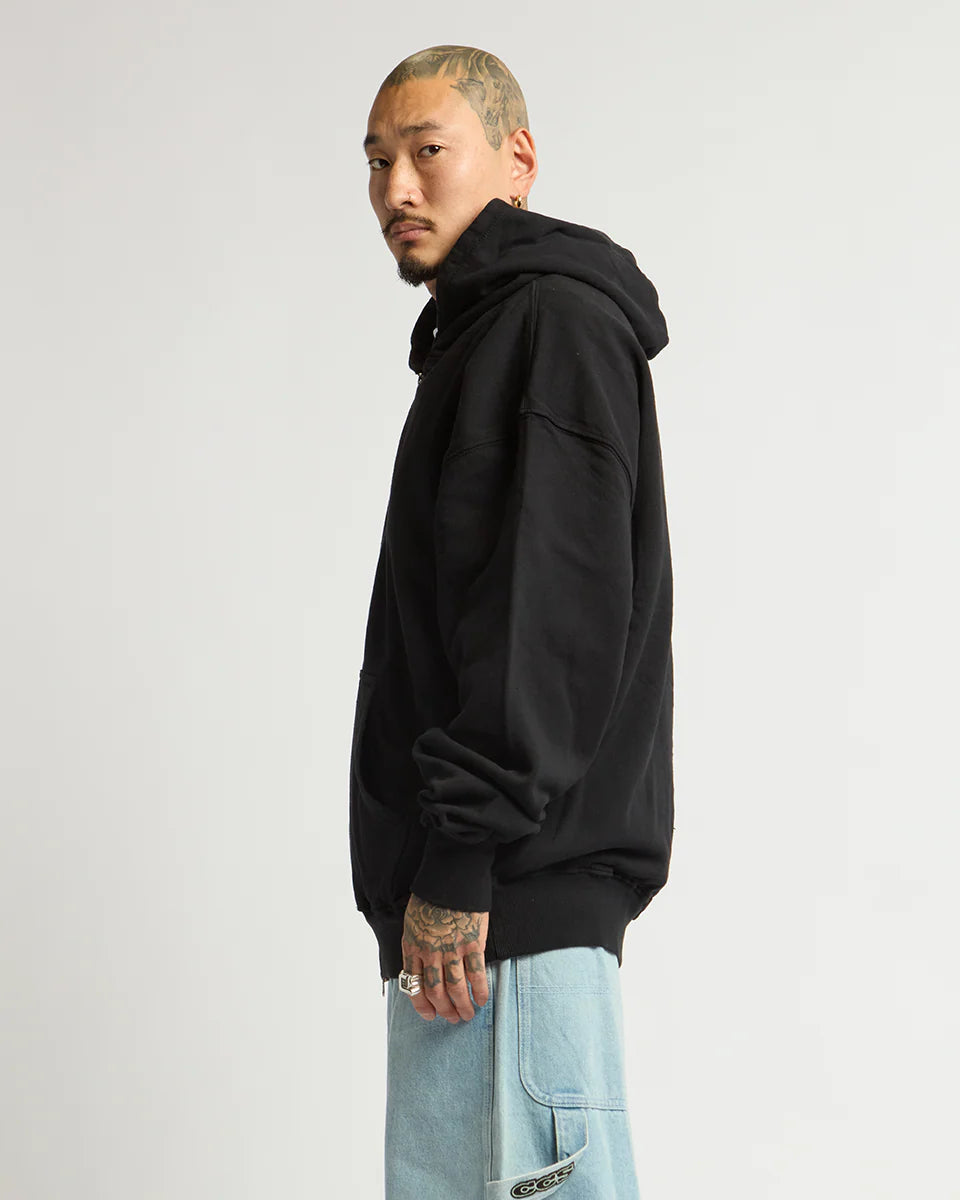 12.0oz Max Heavy Fleece Garment Dye Double Zip Hoodie
