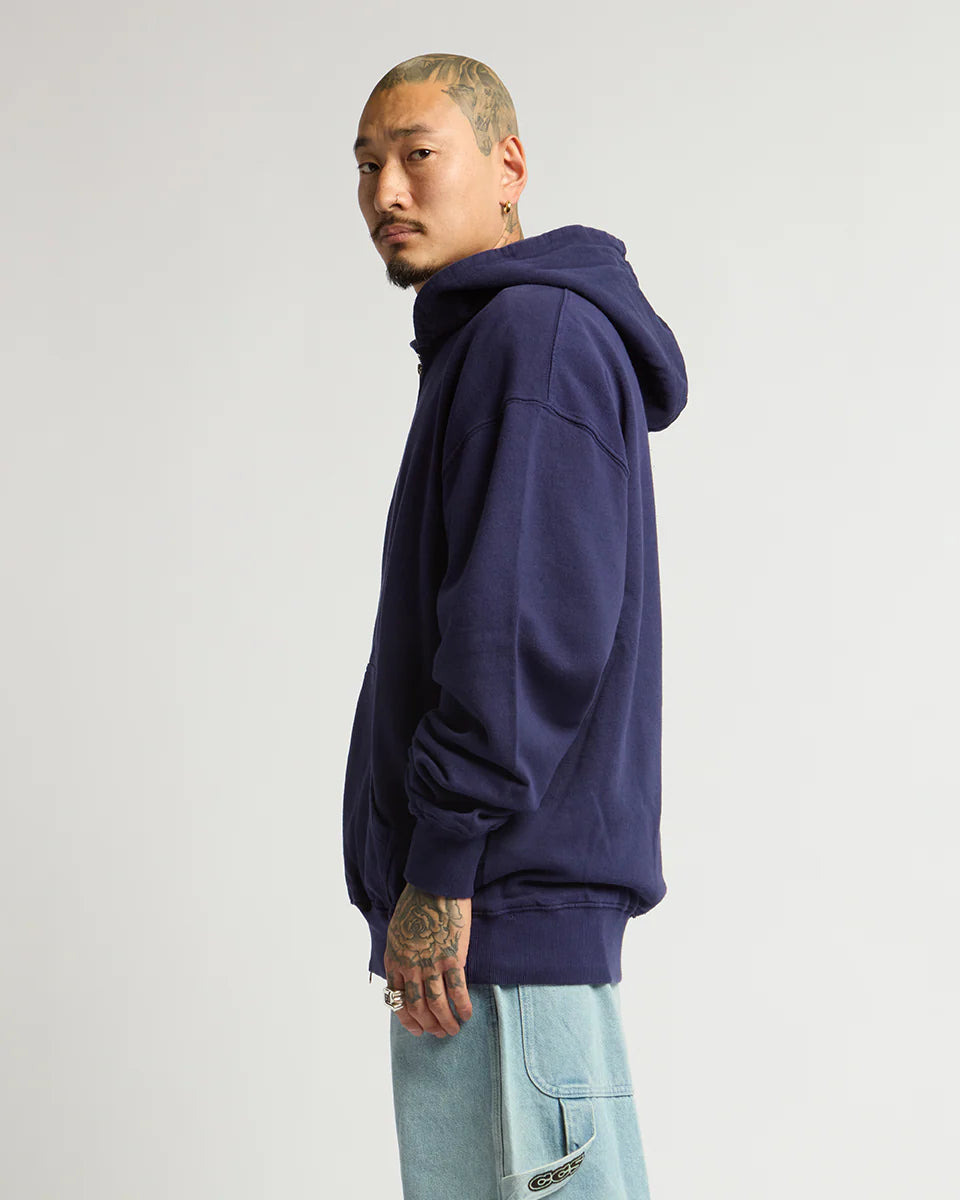 12.0oz Max Heavy Fleece Garment Dye Double Zip Hoodie