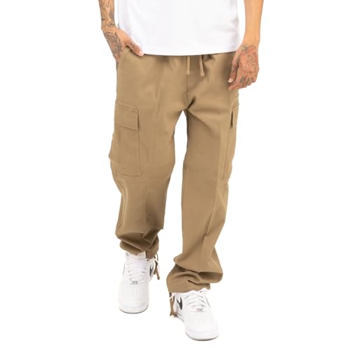 Pro Club Men's Heavyweight Stretch Twill Cargo Lounge Pant