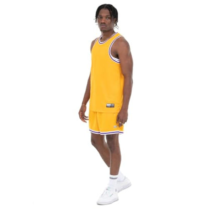 Pro Club Men's Performance 7 Inch Inseam Basketball Shorts