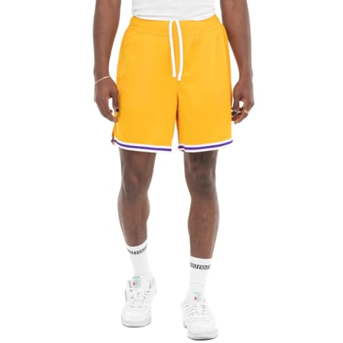 Pro Club Men's Performance 7 Inch Inseam Basketball Shorts