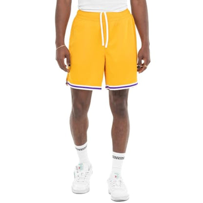 Pro Club Men's Performance 7 Inch Inseam Basketball Shorts