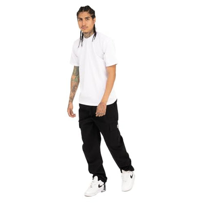 Pro Club Men's Heavyweight Stretch Twill Cargo Lounge Pant