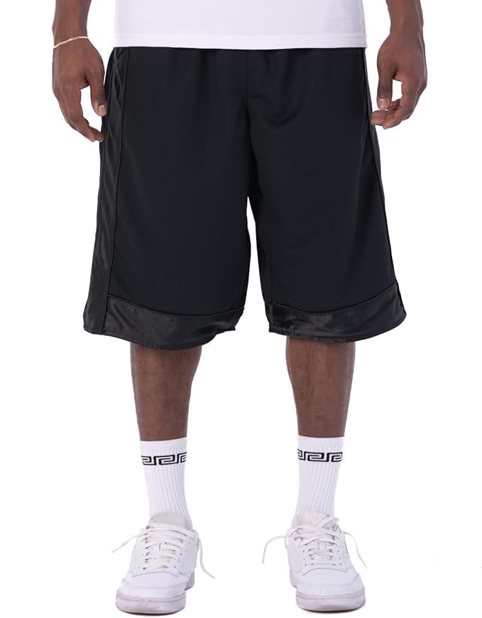 Pro Club Men's Heavyweight Mesh Basketball Shorts