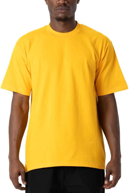 Pro Club Men's Heavyweight Cotton Short Sleeve Crew Neck T-Shirt