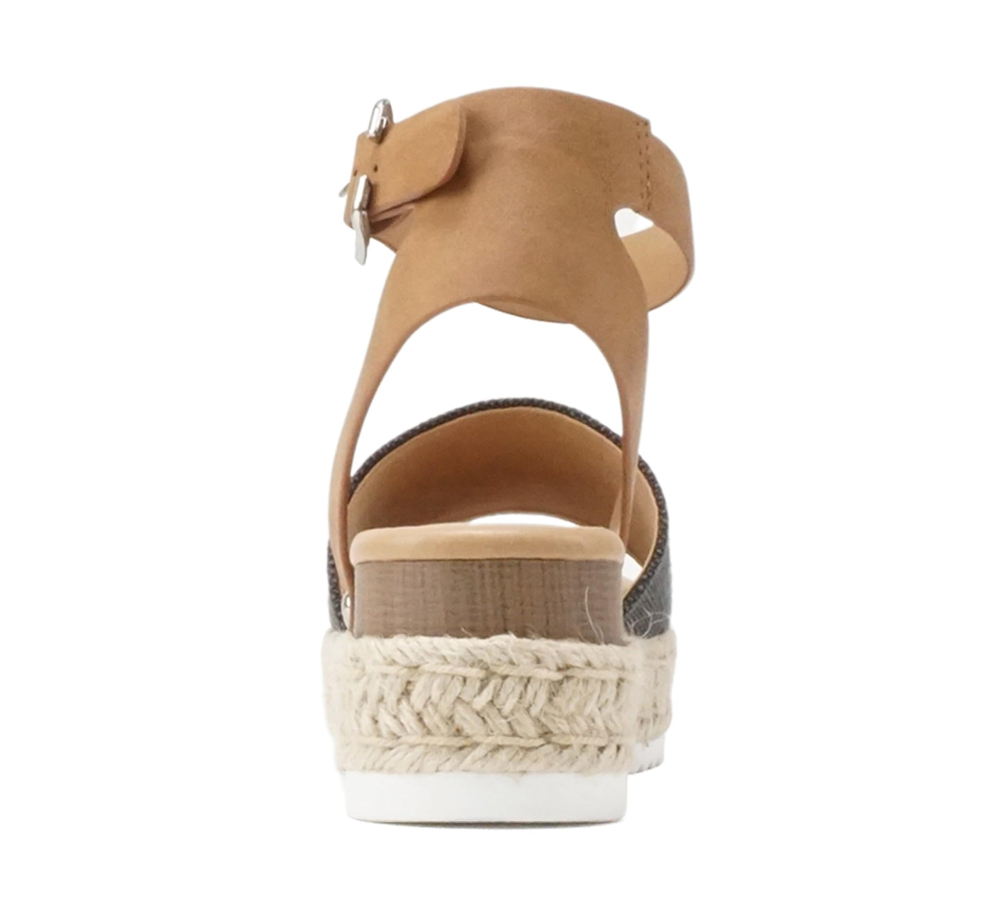 Soda Topic Open Toe Buckle Ankle Strap Espadrilles Casual Sandal