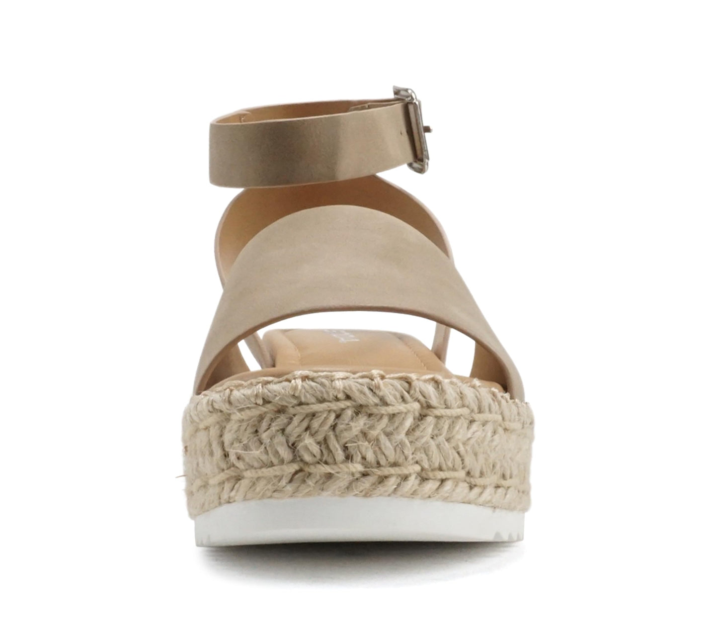 Soda Topic Open Toe Buckle Ankle Strap Espadrilles Casual Sandal