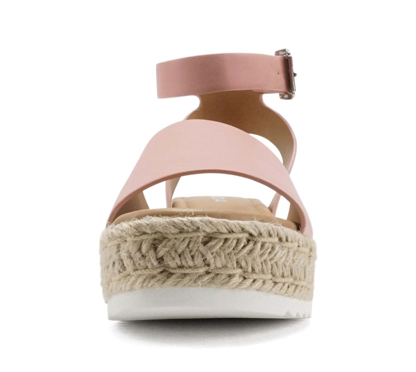 Soda Topic Open Toe Buckle Ankle Strap Espadrilles Casual Sandal