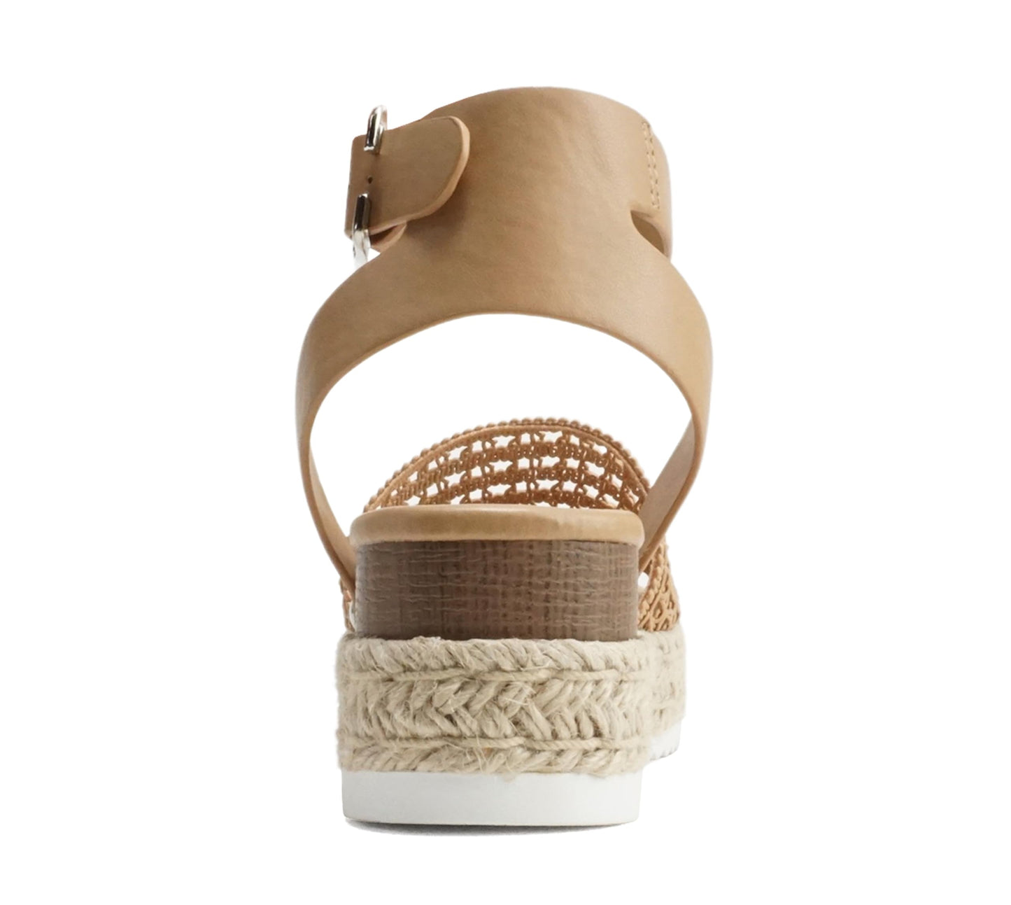 Soda Topic Open Toe Buckle Ankle Strap Espadrilles Casual Sandal