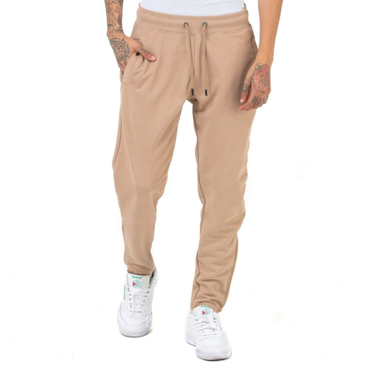 Pro Club Men's Heavyweight French Terry Training Sweatpants, Khaki, Small