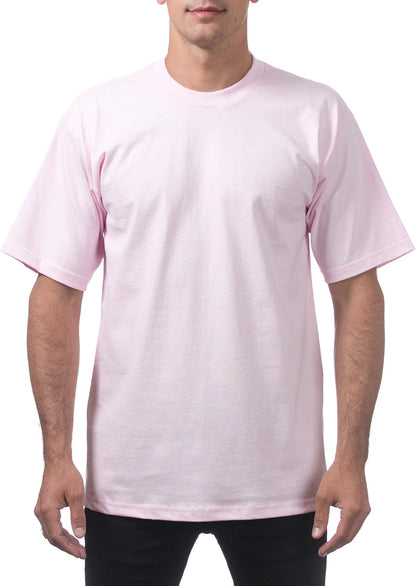 Pro Club Men's Heavyweight Cotton Short Sleeve Crew Neck T-Shirt
