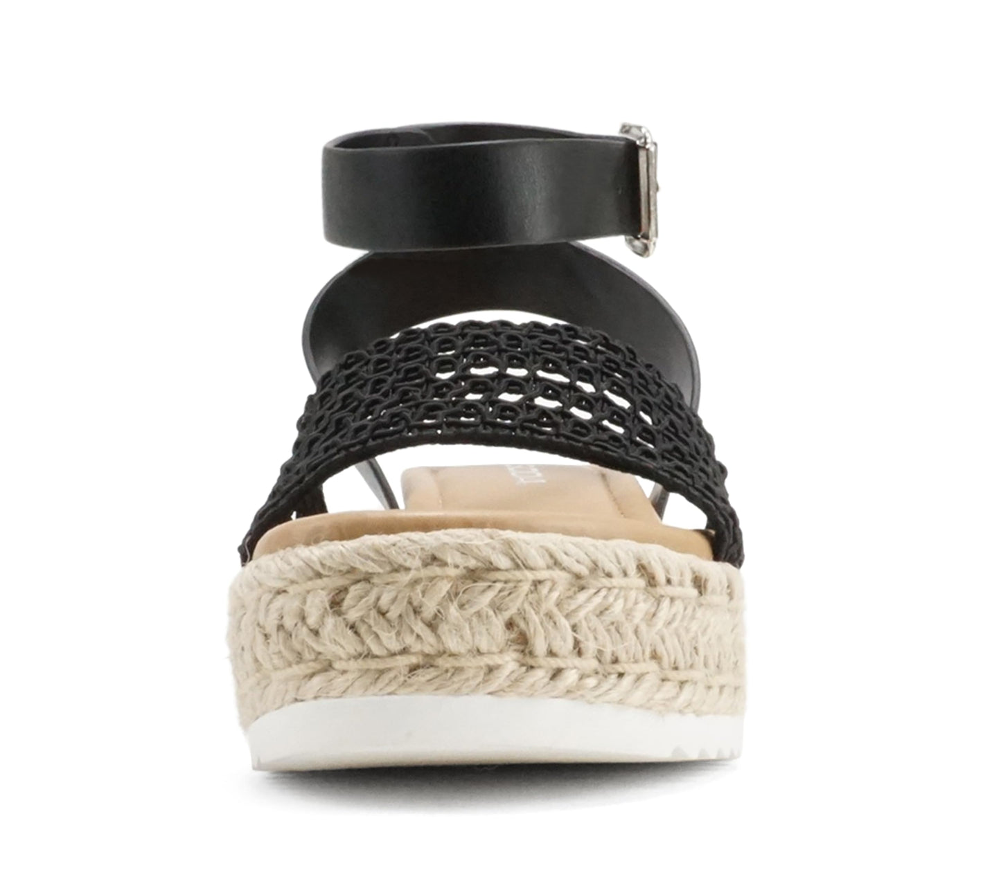 Soda Topic Open Toe Buckle Ankle Strap Espadrilles Casual Sandal