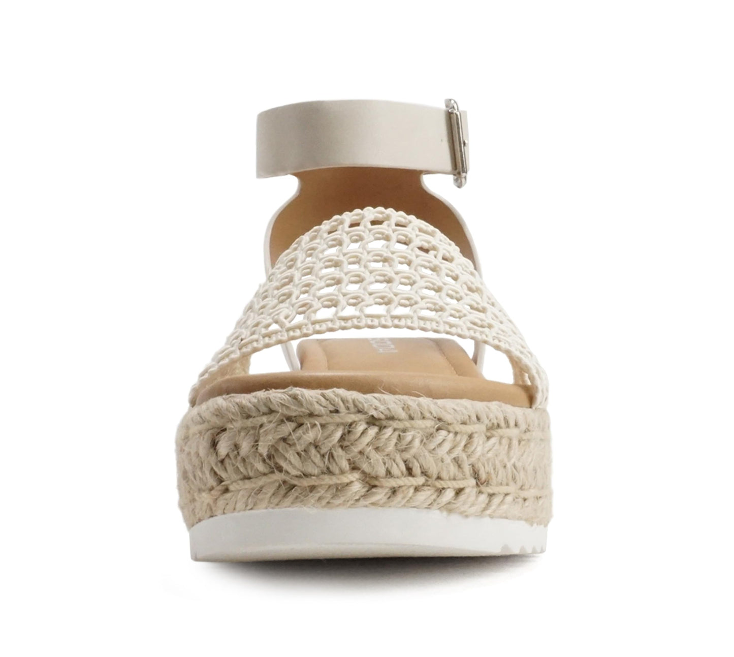 Soda Topic Open Toe Buckle Ankle Strap Espadrilles Casual Sandal