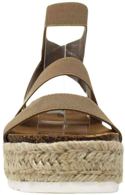Soda Women's Topic Beige Tan 9 B(M) US