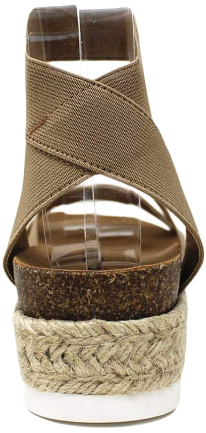 Soda Women's Topic Beige Tan 9 B(M) US