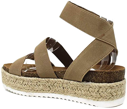 Soda Women's Topic Beige Tan 9 B(M) US