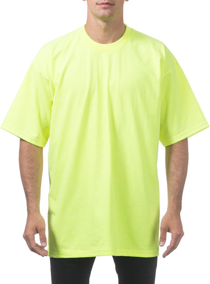 Pro Club Men's Heavyweight Cotton Short Sleeve Crew Neck T-Shirt
