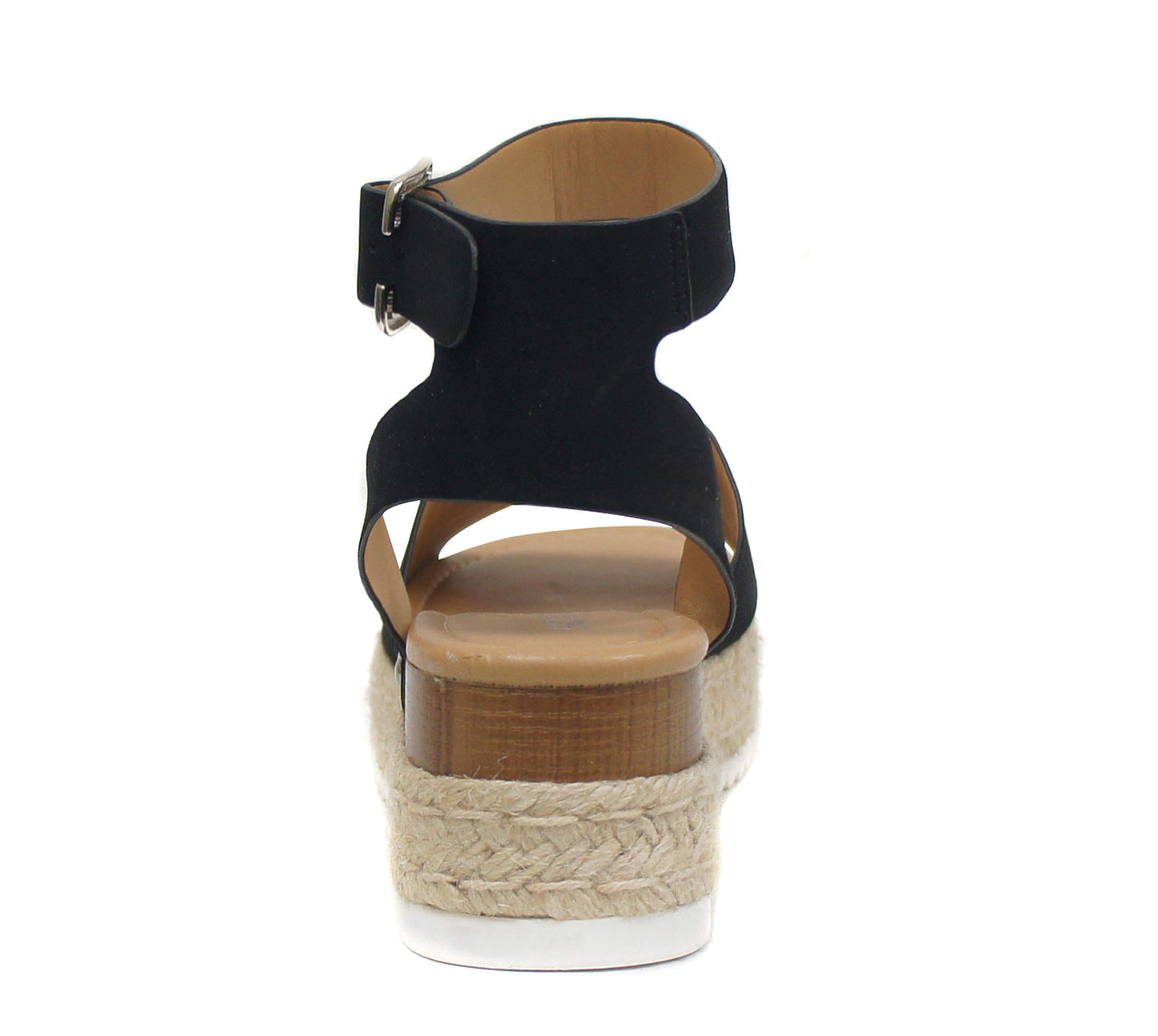 Soda Topic Open Toe Buckle Ankle Strap Espadrilles Casual Sandal