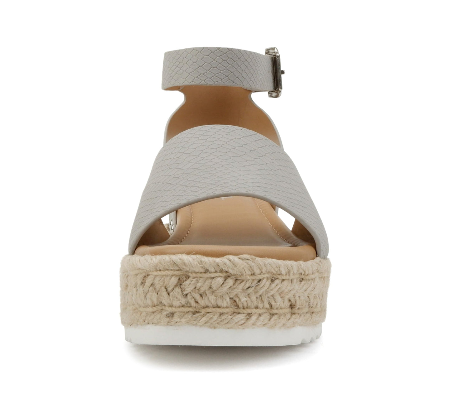 Soda Topic Open Toe Buckle Ankle Strap Espadrilles Casual Sandal