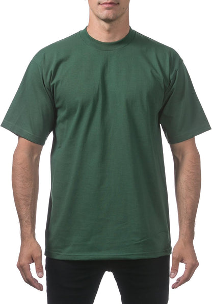 Pro Club Men's Heavyweight Cotton Short Sleeve Crew Neck T-Shirt