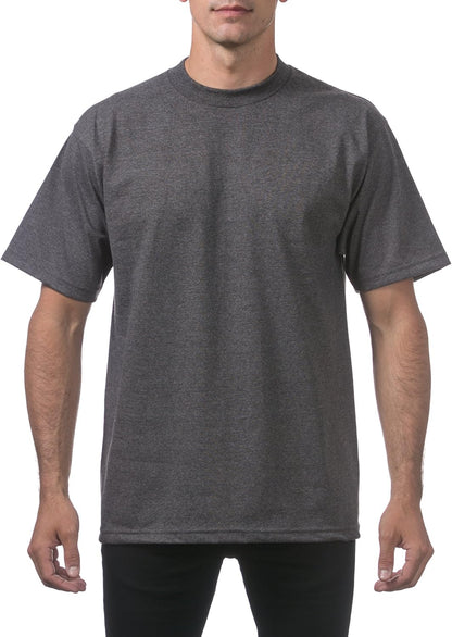 Pro Club Men's Heavyweight Cotton Short Sleeve Crew Neck T-Shirt