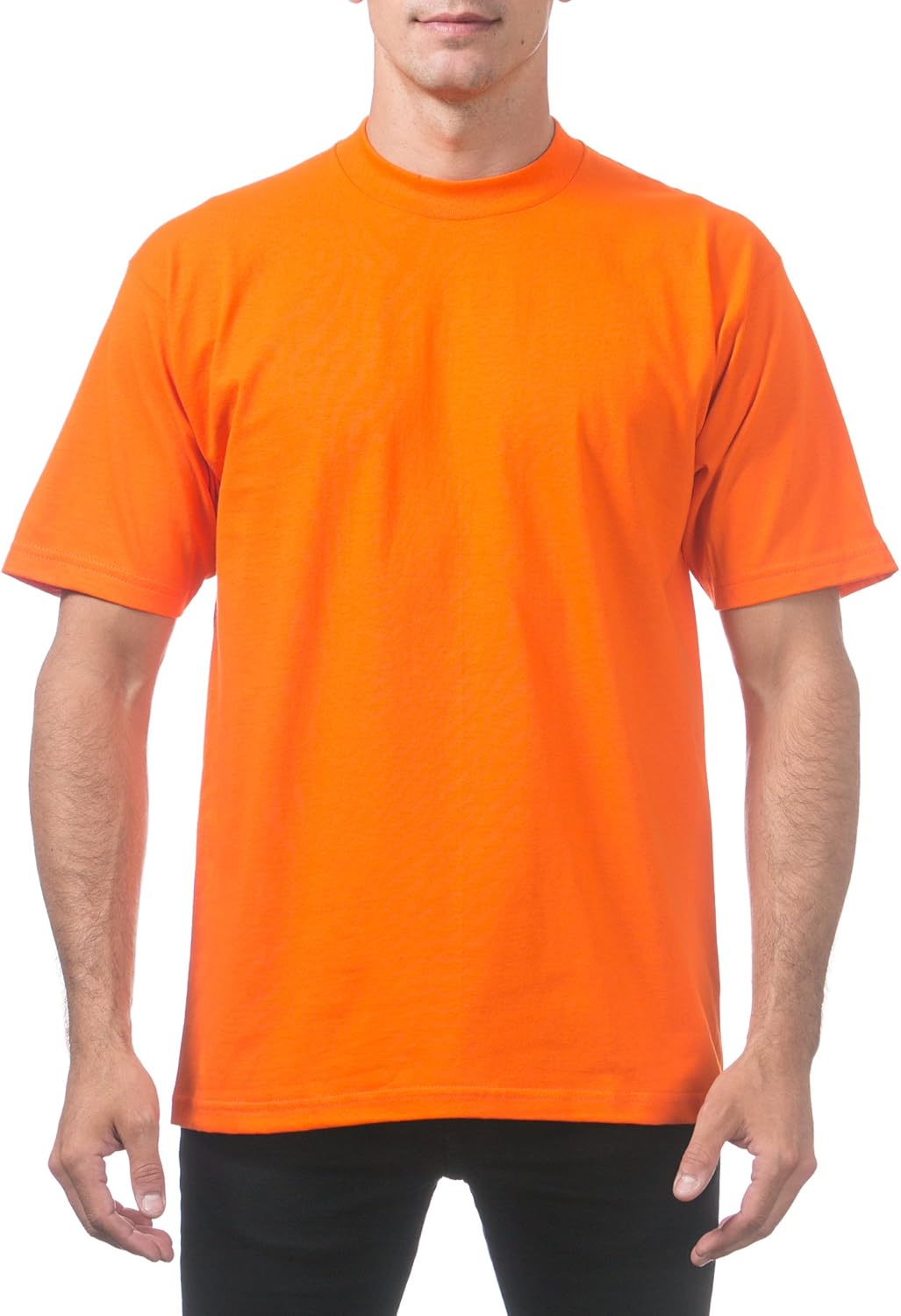 Pro Club Men's Heavyweight Cotton Short Sleeve Crew Neck T-Shirt