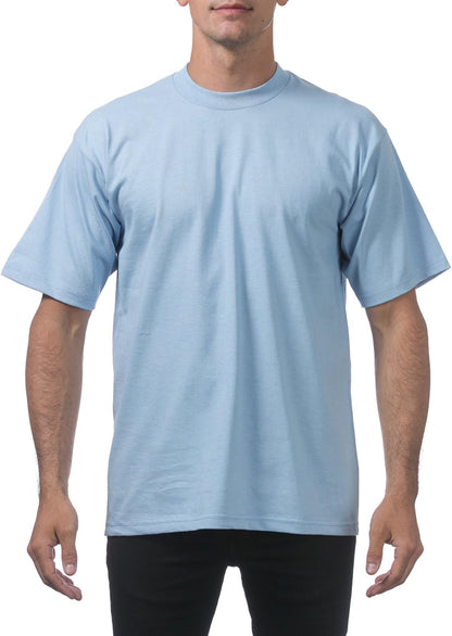 Pro Club Men's Heavyweight Cotton Short Sleeve Crew Neck T-Shirt