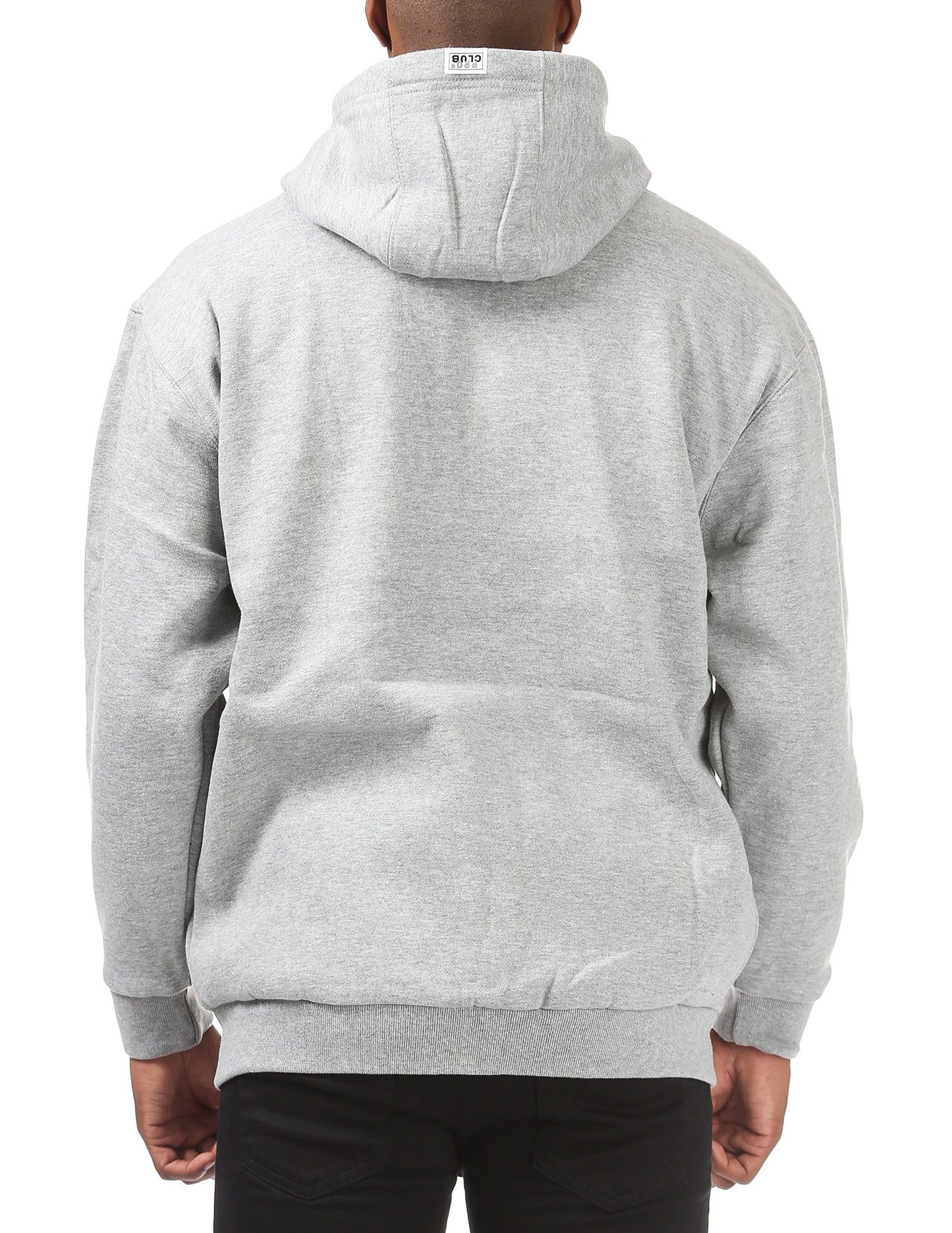 Pro Club Men's Full Zip Reversible Fleece and Thermal Hoodie
