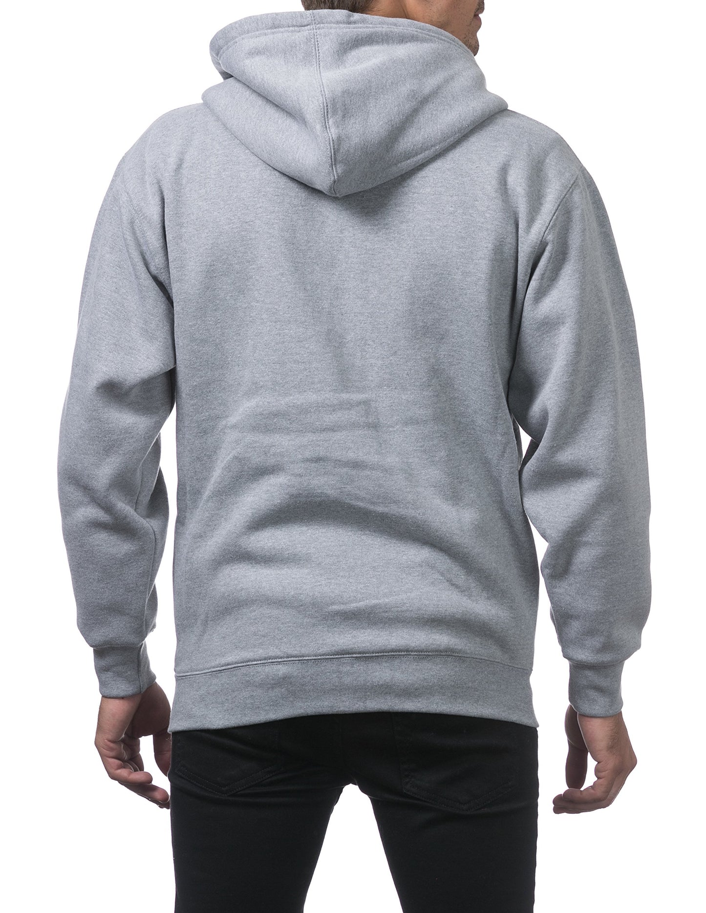 Pro Club Men's Heavyweight Full Zip Fleece Hoodie