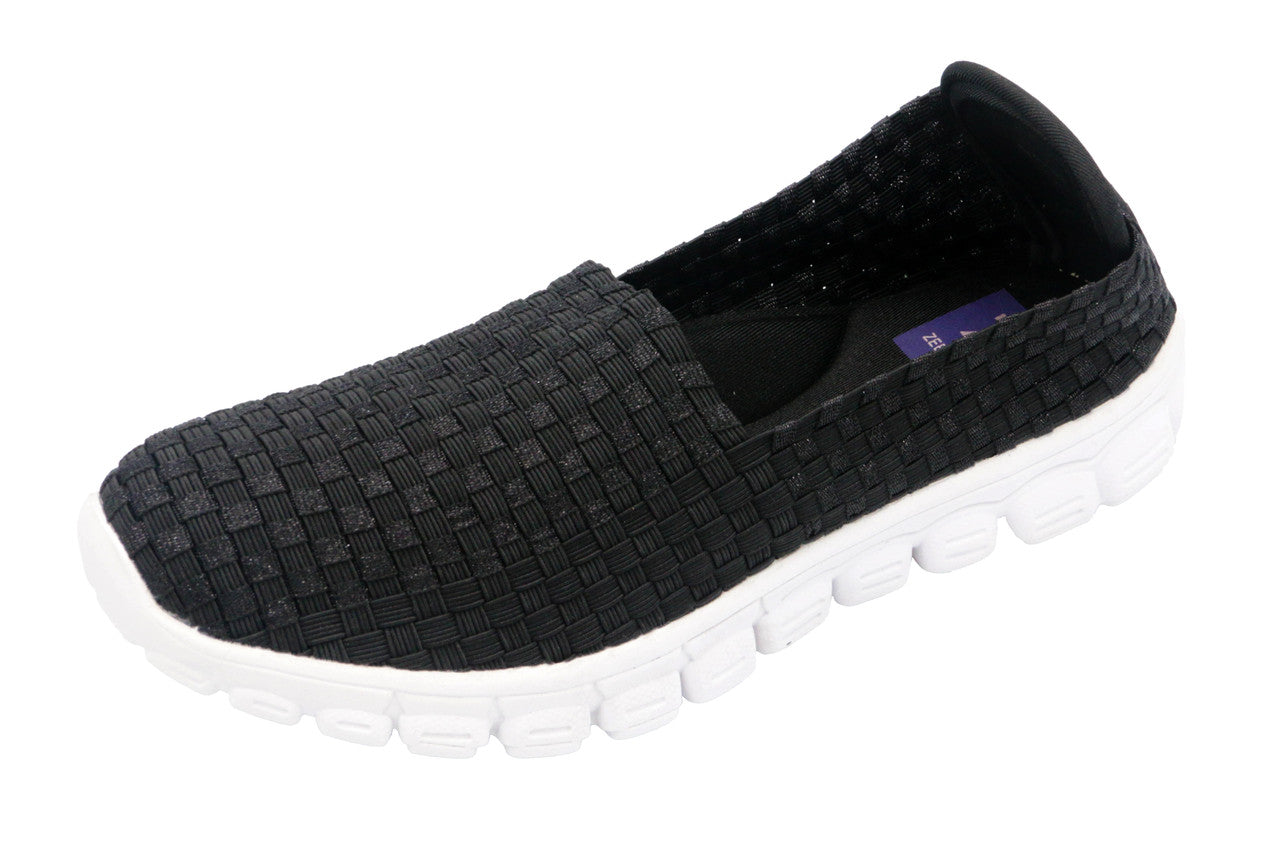 DORA BLACK METALLIC/WHITE BOTTOM
