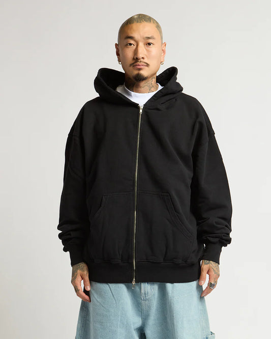 12.0oz Max Heavy Fleece Garment Dye Double Zip Hoodie