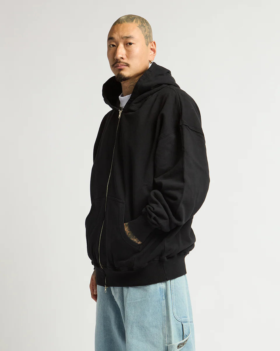 12.0oz Max Heavy Fleece Garment Dye Double Zip Hoodie