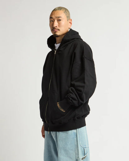 12.0oz Max Heavy Fleece Garment Dye Double Zip Hoodie