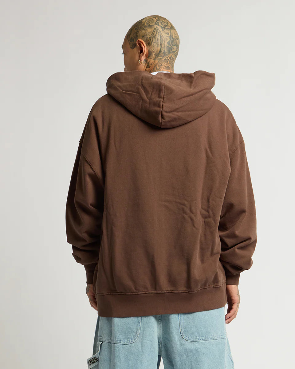 12.0oz Max Heavy Fleece Garment Dye Double Zip Hoodie