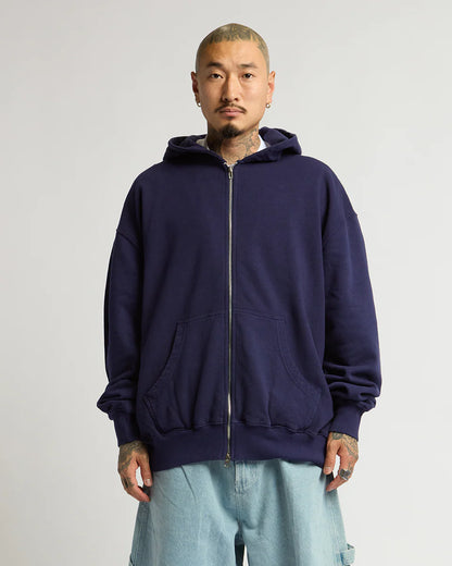 12.0oz Max Heavy Fleece Garment Dye Double Zip Hoodie
