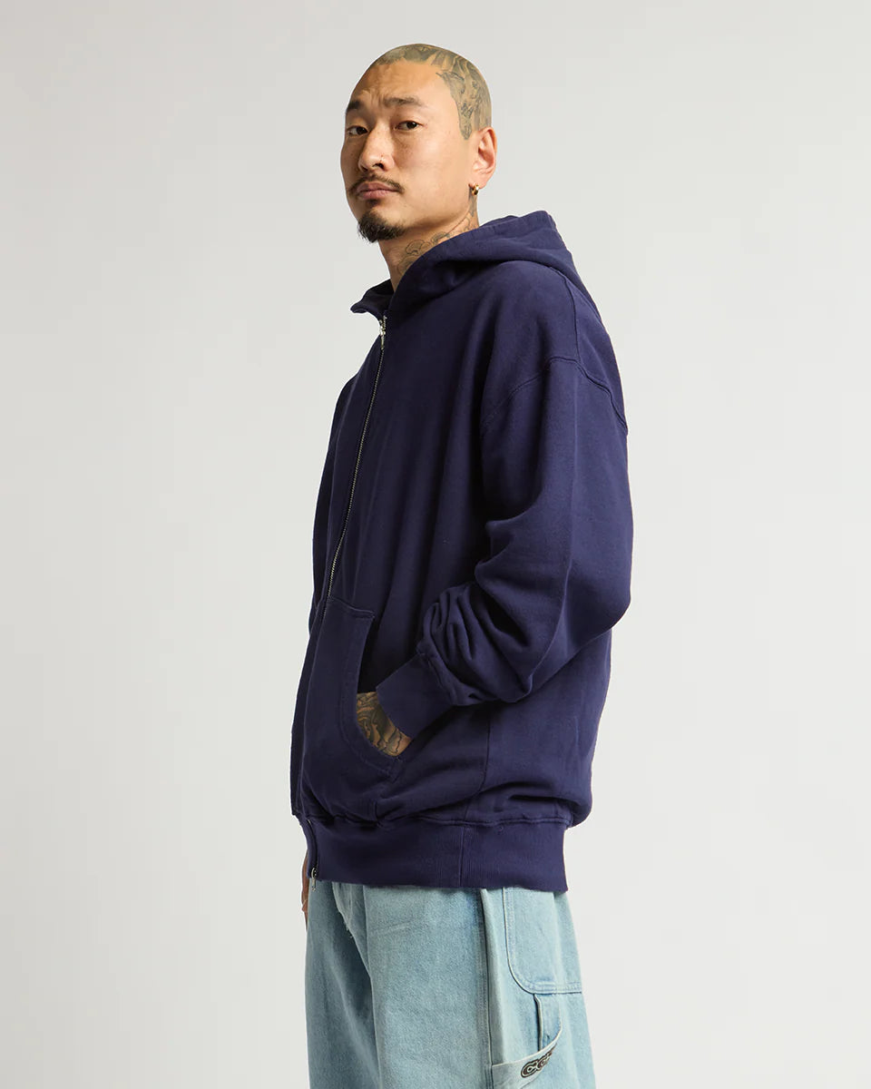 12.0oz Max Heavy Fleece Garment Dye Double Zip Hoodie