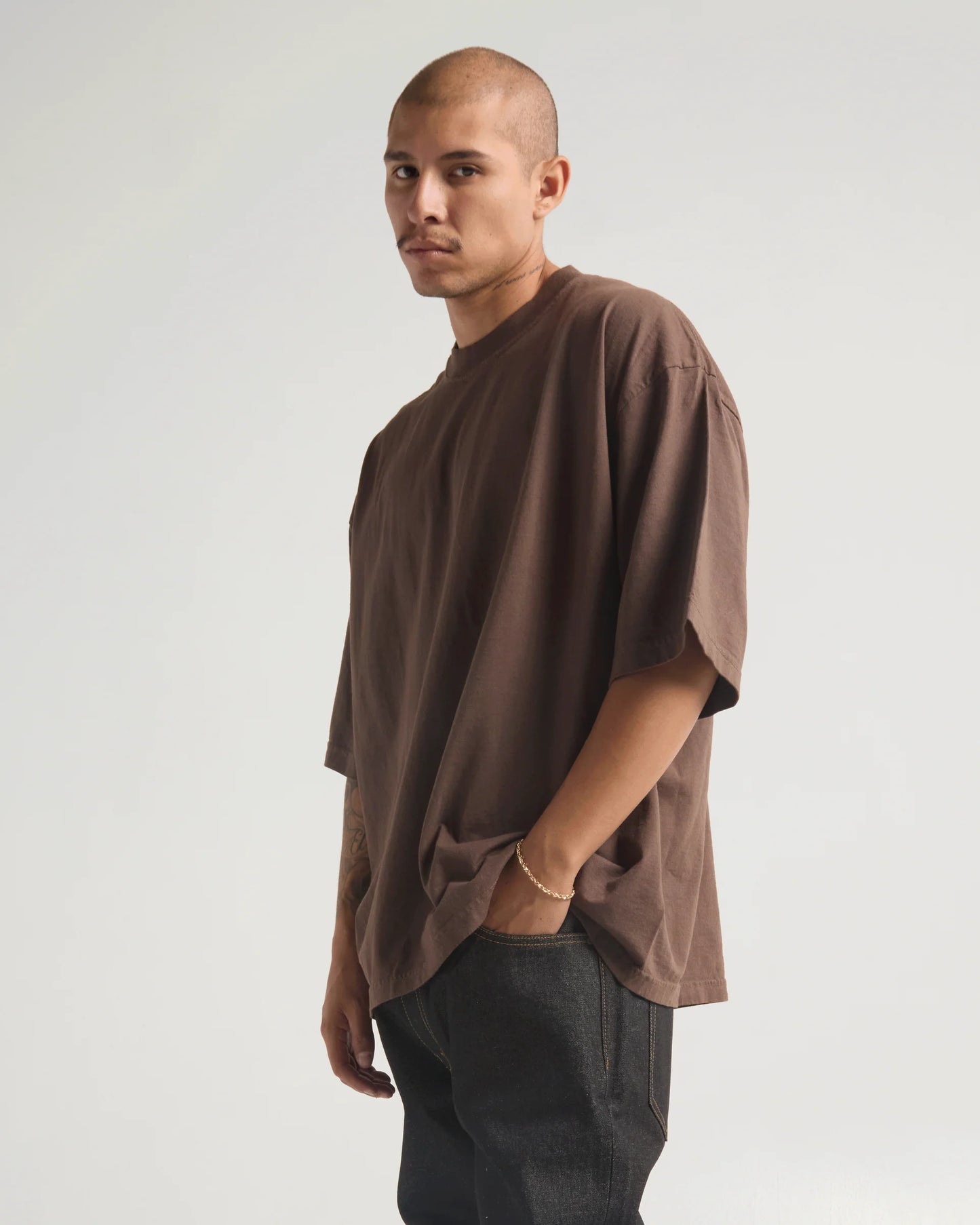 7.5oz Max Heavyweight Garment Dye Drop Shoulder