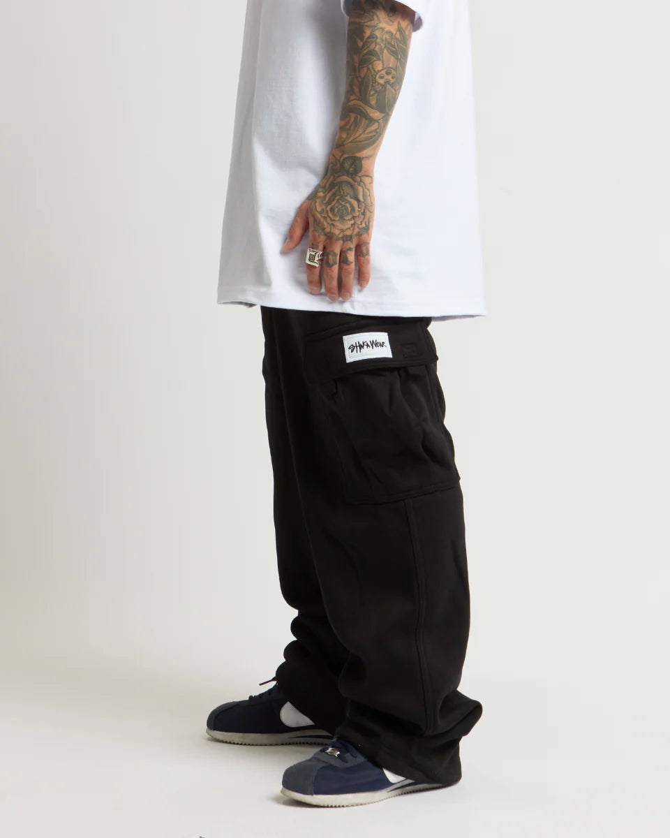 Heavy Fleece Cargo Pants
