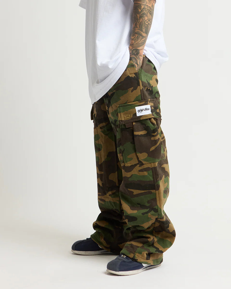Heavy Fleece Cargo Pants