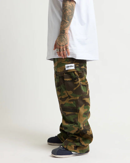 Heavy Fleece Cargo Pants
