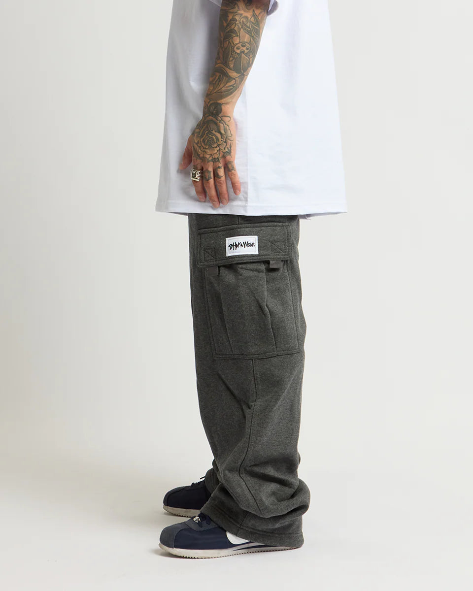 Heavy Fleece Cargo Pants