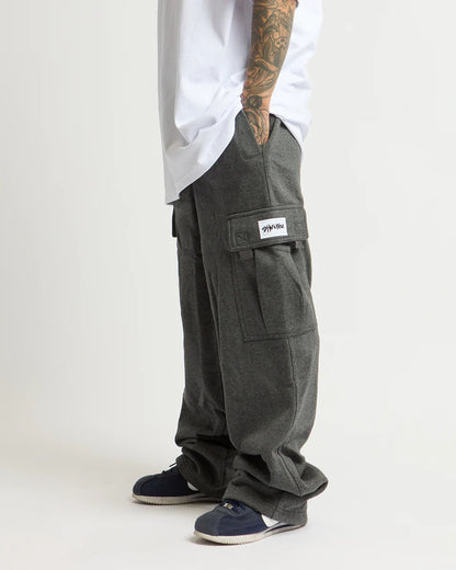 Heavy Fleece Cargo Pants